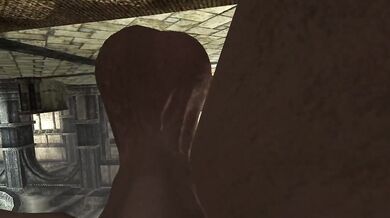 Destroyed Gushing Choked Dick Sucking POV Blue Palace Skyrim Taker