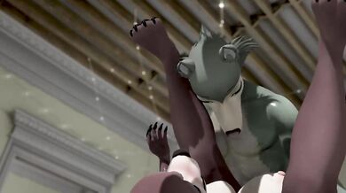 Juno From Beastars Gives Legosi a Thicc Helping Hand Second Life Yiff Destroyed Gushing Choked