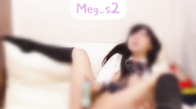 Japanese Schoolgirl Uniform Cam Show Destroyed Gushing Choked Solo Female Masturbation