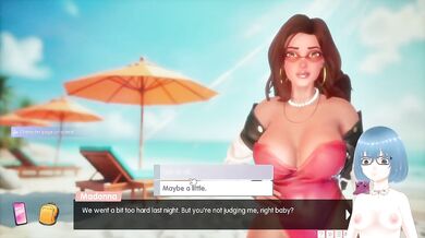 Destroyed Gushing Big Tits Anime Hentai Beach Story Visual Novel Gameplay