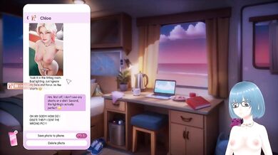 Destroyed Gushing Big Tits Anime Hentai Beach Story Visual Novel Gameplay