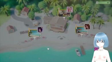 Destroyed Gushing Big Tits Anime Hentai Beach Story Visual Novel Gameplay