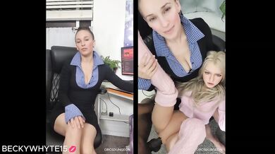 Principal Glitches While You Fuck Best Students Tight Grip Pussy