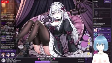 Horny Streamer Destroyed In Hentai Gameplay With Big Tits And Big Ass Choked Orgasm