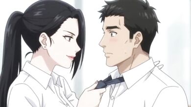 Office secretary seduces boss for anal blowjob and squirt while fucking with stockings
