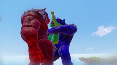 Destroyed Double Anal Squirting Monster Furry Threesome Rough Black
