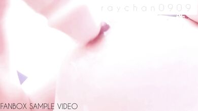 Japanese amateur masturbates with dildo until nipple orgasm destroyed gushing