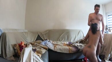Standing Doggystyle Rough Milf Destroyed Gushing Squirting Orgasm Big Boobs Fit Girl Slapping Hard Rough Sex