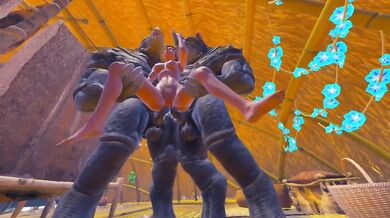 Two Furry Aliens Destroyed My Wife With Rough Double Anal Squirting French 3some