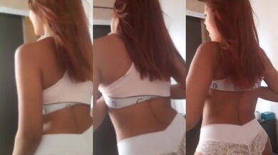 Failing my best friend's girlfriend with horny teen nalgona mexicana butt