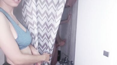 Surprise Shower Showdown Destroyed Big Tits Gushing Squirting Cumshot Hardcore