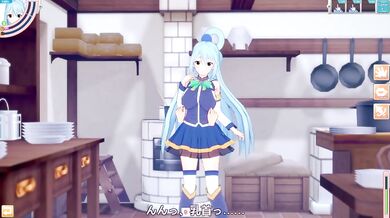 Aqua Destroyed With Creampie And Masturbation Loves It Hardcore