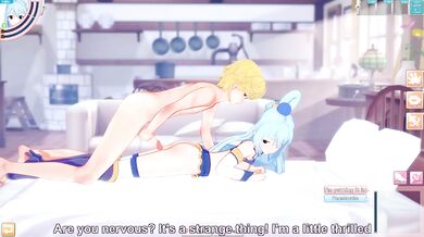 Aqua Destroyed With Creampie And Masturbation Loves It Hardcore