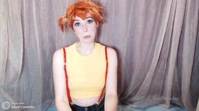 POV Misty Delivers Bare Bottom Spanking OTK As The Official Cerulean City Gym Leader