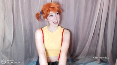 POV Misty Delivers Bare Bottom Spanking OTK As The Official Cerulean City Gym Leader