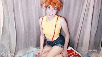 POV Misty Delivers Bare Bottom Spanking OTK As The Official Cerulean City Gym Leader