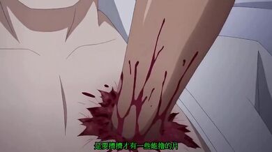 Hentai brunette amateur anime girl destroyed gushing choked from home guard duty