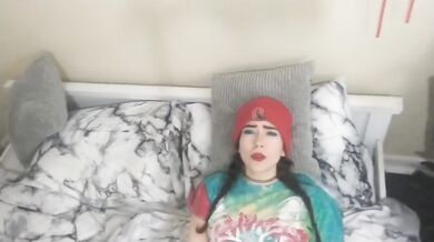 My Face While Masturbating and Cumming with Kink Adult Toys Redhead Female Orgasm Face Cam