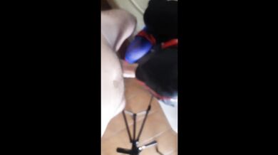 Cocked MILF Bound and Blindfolded Throated on High Heels in Great POV Action