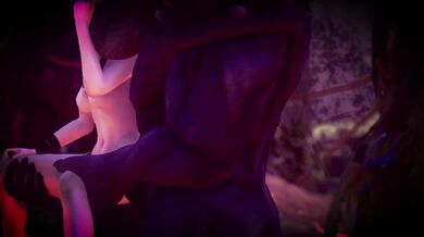 Slim Frenchie Double Anal Destroyed by Huge Dildos Furry Hentai Retro Rough