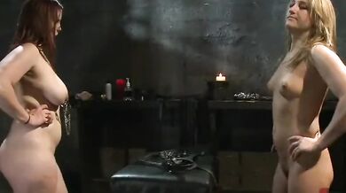 Naughty Cam Girls Destroyed With Fuck Toys Lesbians Threesome Bondage
