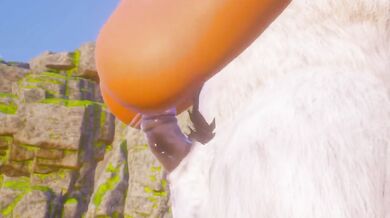 Olivia Furry Beast Destroys Tight Pussy and Ass with Massive Horse Cock Rough Bukkake Anal Gushing 60FPS