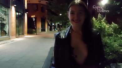 Inhale 46 Smoking Fetish Public Nudity with Gypsy Dolores Montreal
