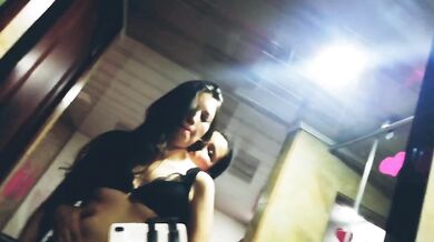 Latin Petite Couple Destroyed By Gushing Pussy Licking In Motel