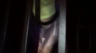 KitKat Club Berlin Live Sex Show Destroyed by Big Dick Cock on Stage Outside