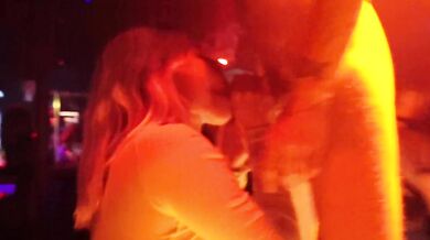 KitKat Club Berlin Live Sex Show Destroyed by Big Dick Cock on Stage Outside