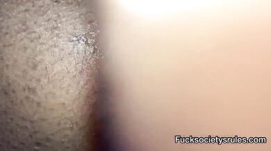 Ebony Lesbian POV Tribbing Clit Rubbing Gushing Squirt Close Up Full