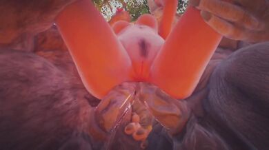Rough Double Monster Anal Destroyed With Squirting Orgasm