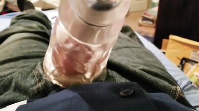 Amateur Boy And His Adult Toy Destroyed By Loud Moaning And Groaning