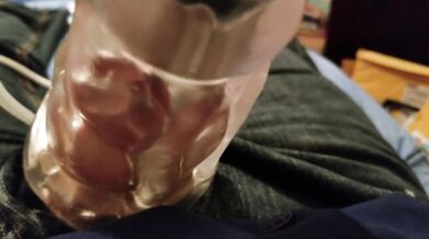 Amateur Boy And His Adult Toy Destroyed By Loud Moaning And Groaning