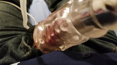 Amateur Boy And His Adult Toy Destroyed By Loud Moaning And Groaning