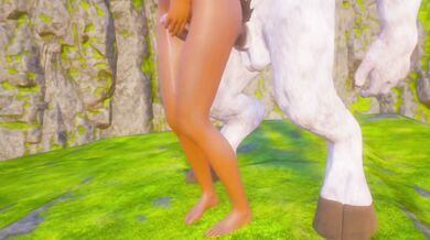 Olivia Destroyed By Horsecock Beast Rough Ass Fuck