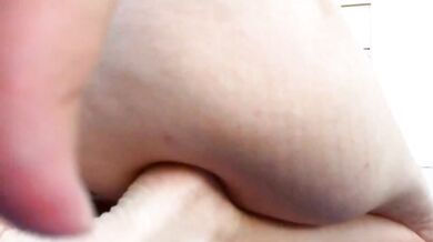 Tasty piss in the garden wearing a very small sexy bikini soiled completely