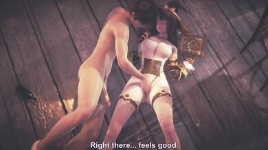 Beautiful Witch Destroyed By 3d Hentai Orgasm Squirting Realistic Porn 60FPS HD