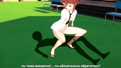 Katawa Shoujo Rin Tezuka Petite Amputee Girl First Time Footjob Destroyed Gushing Choked