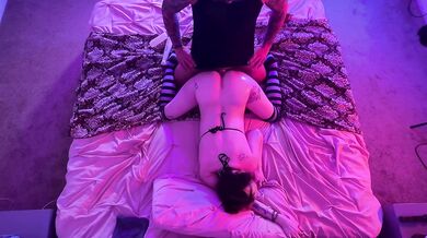 Destroyed Gushing Choked Multi Orgasmic Breeding Creampie Dirty Talk Claiming Her