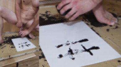 Erection Calligraphy Japanese Masturbation Art Solo Male Handjob Verified Amateur ASMR
