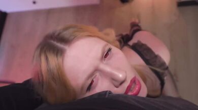 I Caught A Vampire Girl And Made Her Suck And Squirt While Sloppy Creampie And Tight Anal Destroyed Her Asshole