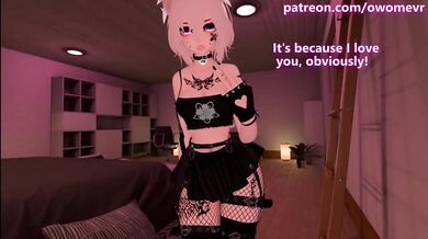 Yandere Bondage Femdom POV JOI VRchat 3D Hentai ASMR Femdom POV JOI