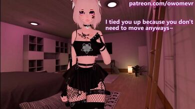 Yandere Bondage Femdom POV JOI VRchat 3D Hentai ASMR Femdom POV JOI