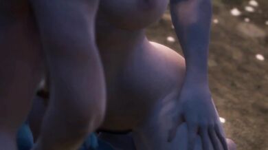 Forest furies with ears [3D Hentai] kink rough 3some rider sits on a dick pussy licking big boobs in the woods