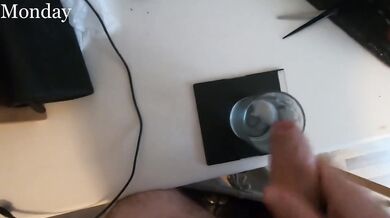 Real Couple Homemade Girlfriend Chokes On Frozen Cum Loads From Glass