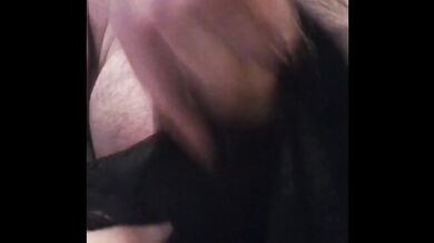 Solo Masturbating In Knickers Gushing Cumshot POV Exclusive Amateur