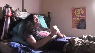 Latin Punk Handjob Eats Big Cock Cumshot 2 Angle 2