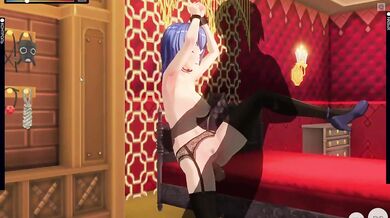 Rough BDSM Ass Fuck With Big Tits And Creampie