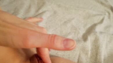 Blonde Tattooed Amateur Masturbation Ends with Hot Gushing Orgasm